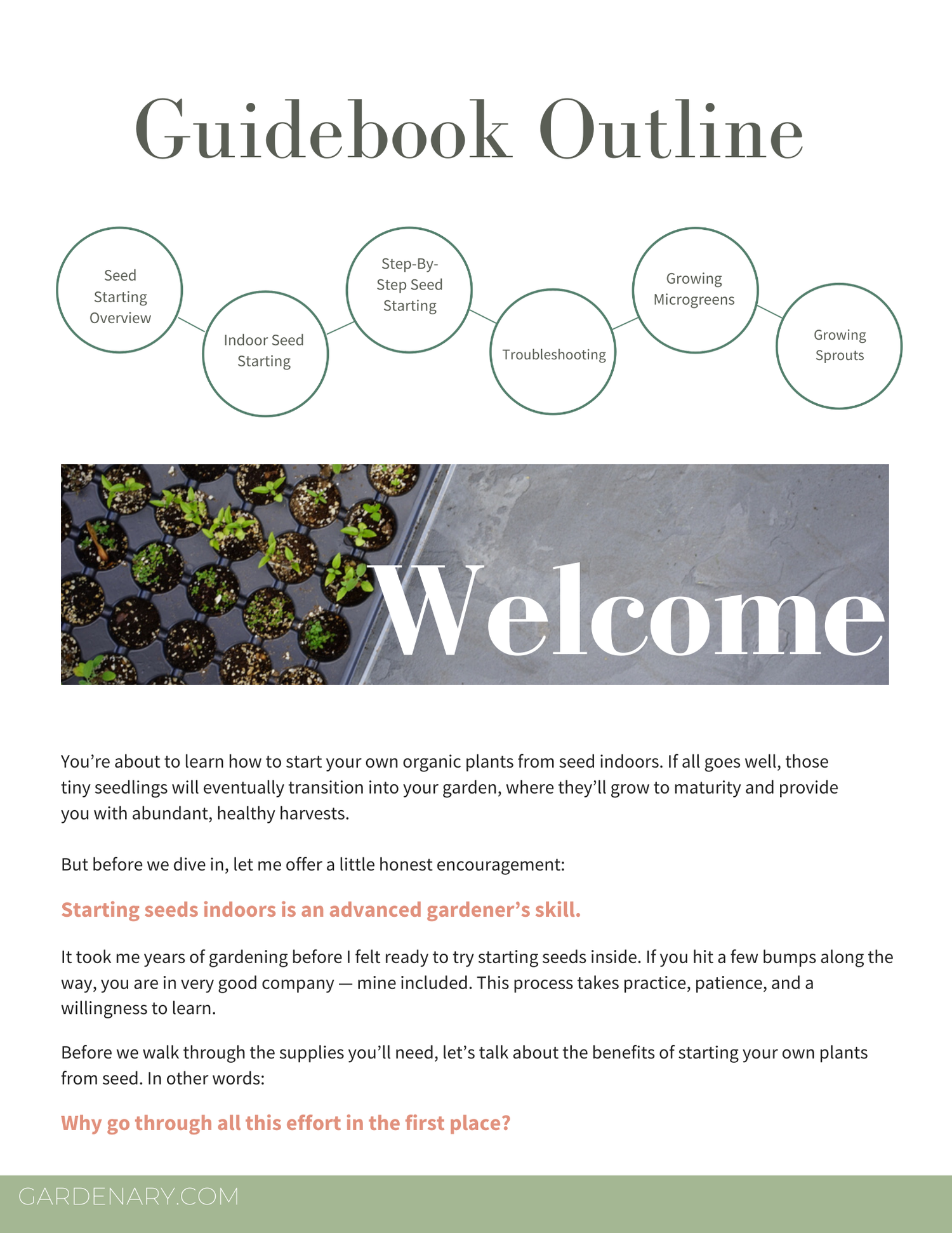 The Complete Guide to Indoor Seed Starting Ebook
