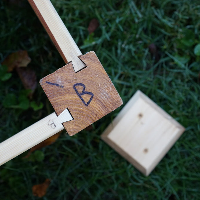 Cedar Raised Bed Garden with Caps