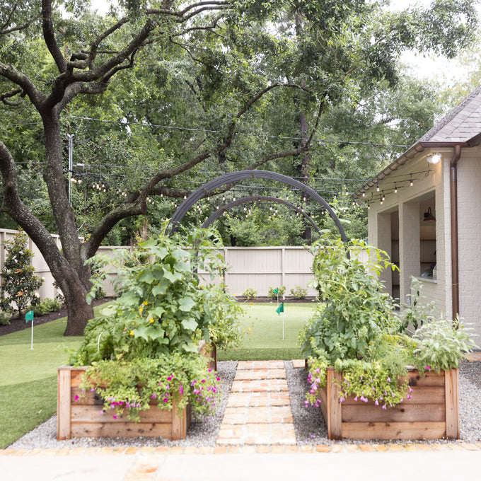 The Nicole Twin Cedar Garden Bundle