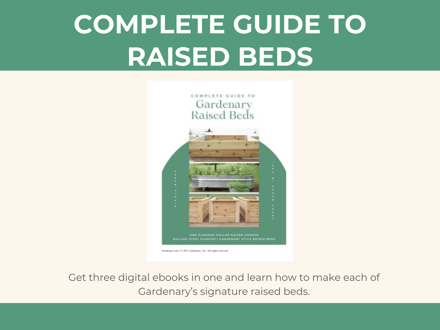 Complete Guide to Gardenary Raised Beds Ebook