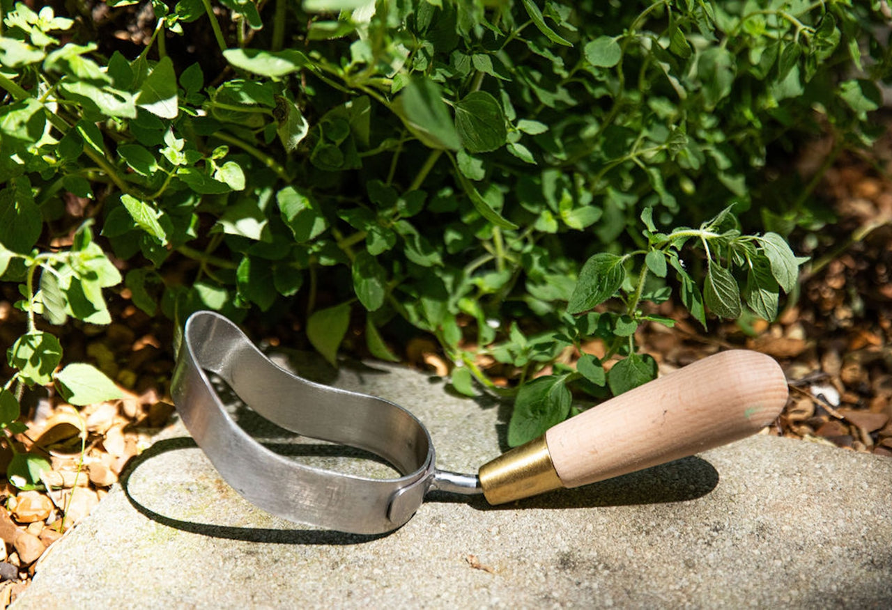 Stainless and Brass Ergo Hoe