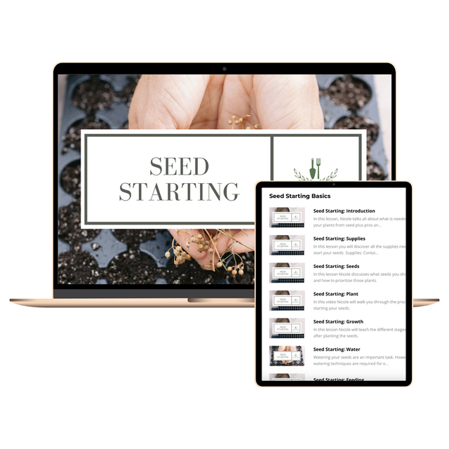 Seed Starting Course