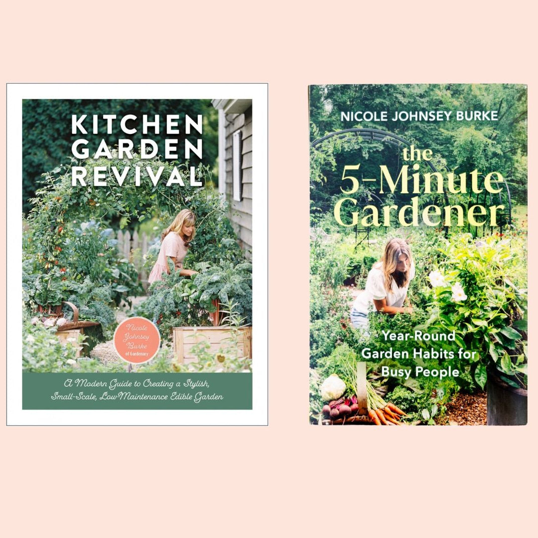 Book Duo: Kitchen Garden Revival + The 5-Minute Gardener