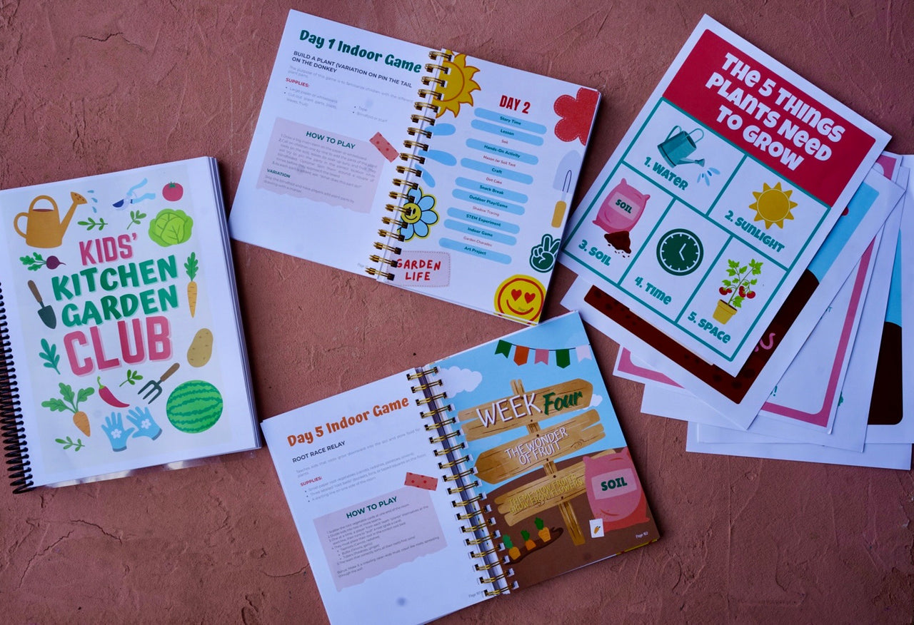 Kids' Kitchen Garden Club Workbook
