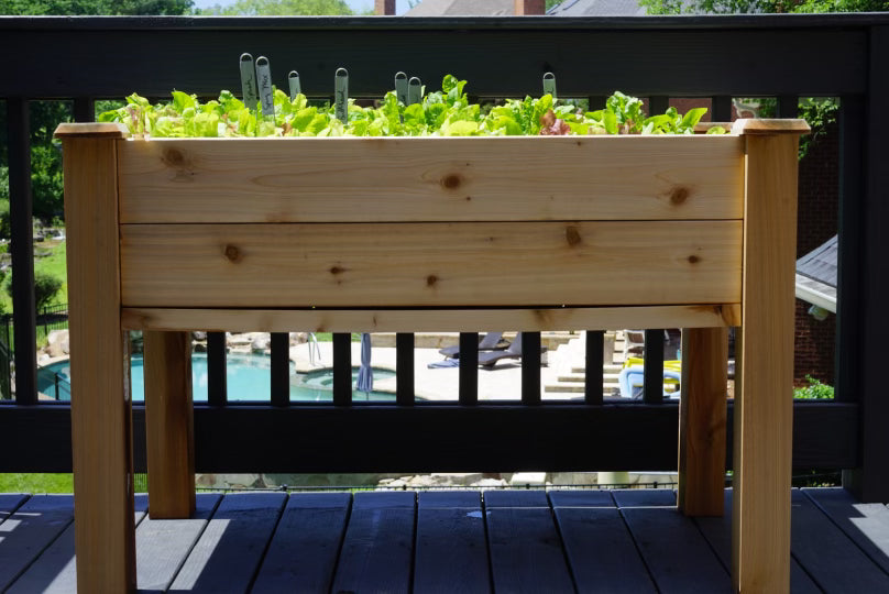 Elevated Cedar Raised Bed Planter – Gardenary Shop