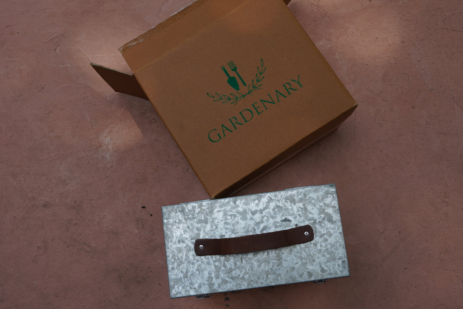 Galvanized Seed Storage Organizer