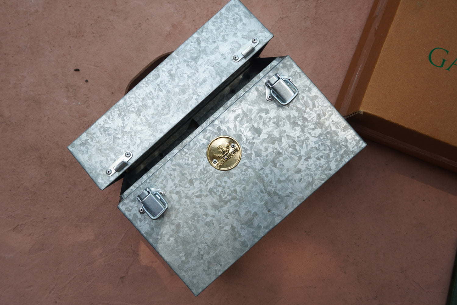 Galvanized Seed Storage Organizer