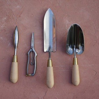Stainless and Brass Garden Tool Package