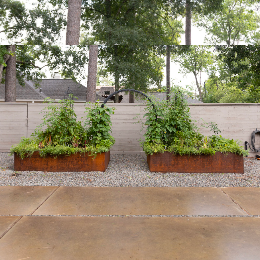 Twin Corten Garden Bundle