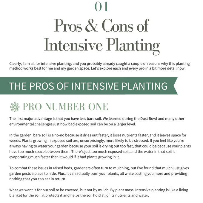 Intensive Planting Ebook