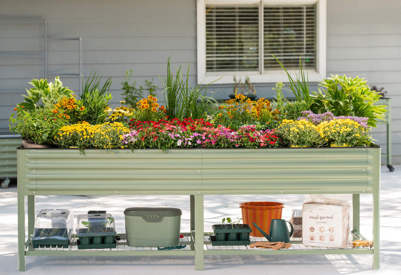Elevated Garden Bed - Jumbo Series 3' x 8'