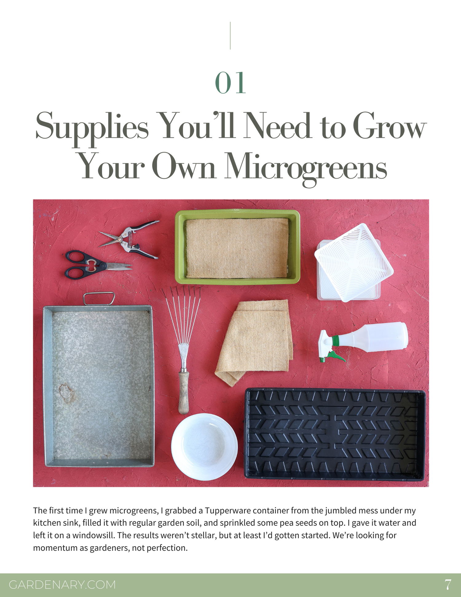 Complete Guide to Growing Microgreens Ebook