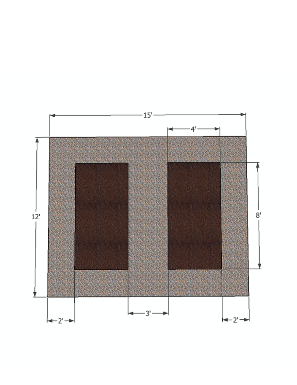 Modern Twin Cedar Garden Bundle