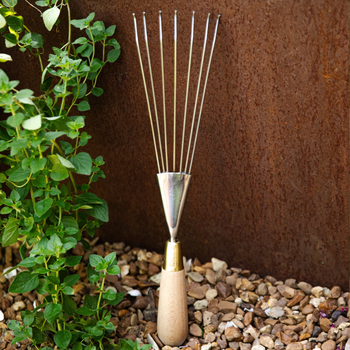 Stainless and Brass Hand Rake