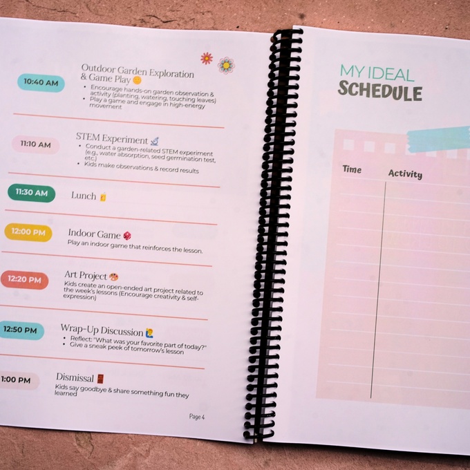 Kids' Kitchen Garden Club Workbook