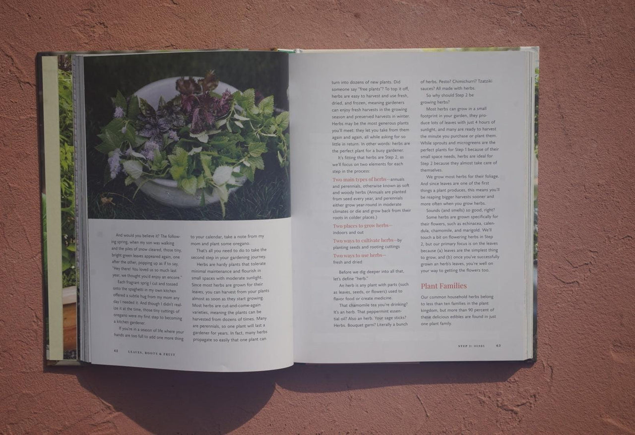 Leaves, Roots and Fruit Book by Nicole Burke