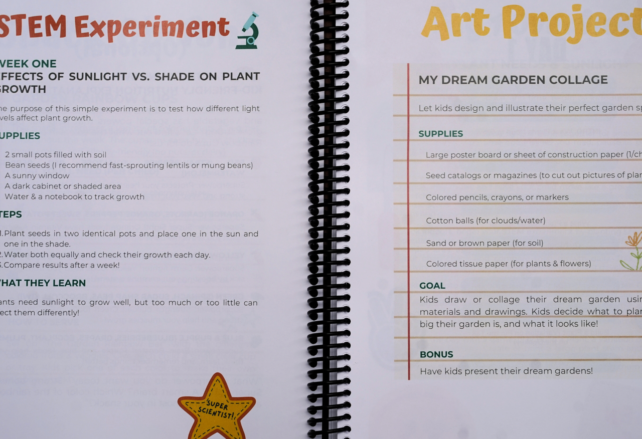 Kids' Kitchen Garden Club Workbook