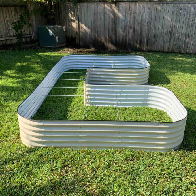 U-Shaped Raised Garden Bed Kit17" Tall - Jumbo Size