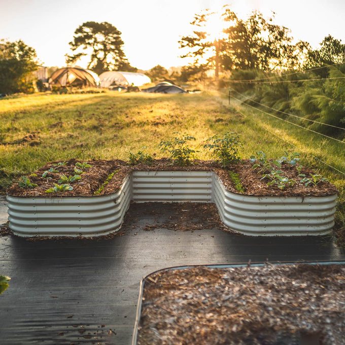 U-Shaped Raised Garden Bed Kit17" Tall - Jumbo Size