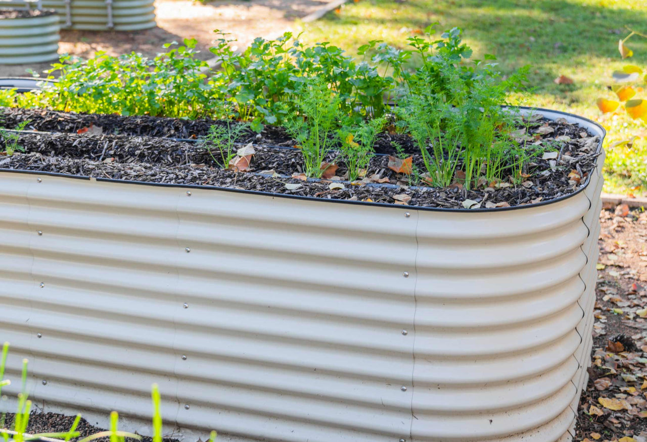 32" Extra Tall 10 In 1 Jumbo Modular Metal Raised Garden Bed Kit