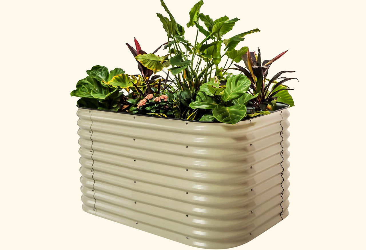 32" Extra Tall 6 In 1 Medium Modular Metal Raised Garden Bed Kit