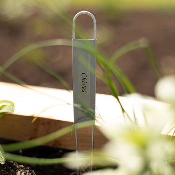 Zinc 12" Hairpin-Style Plant Label