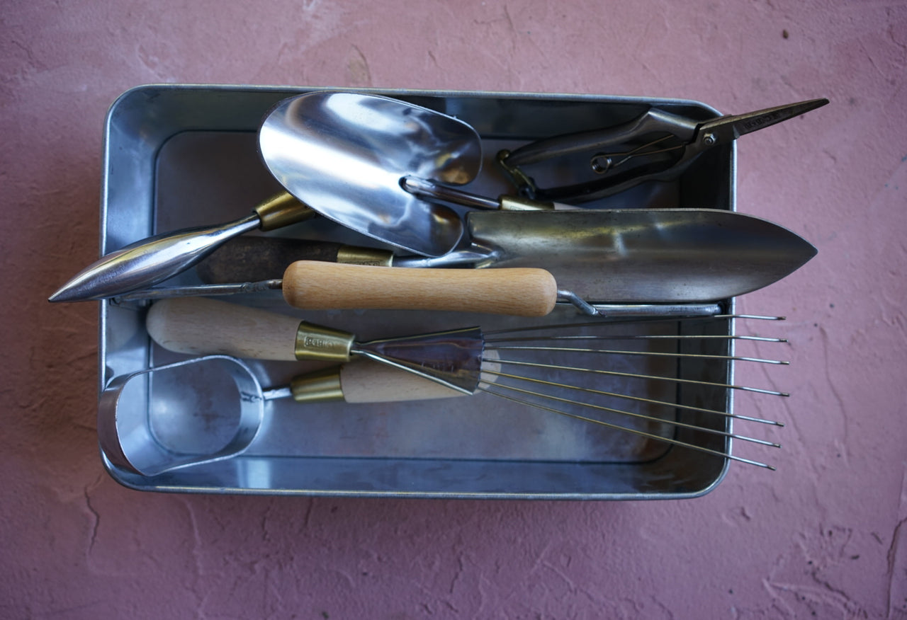 Galvanized Gardening Trug
