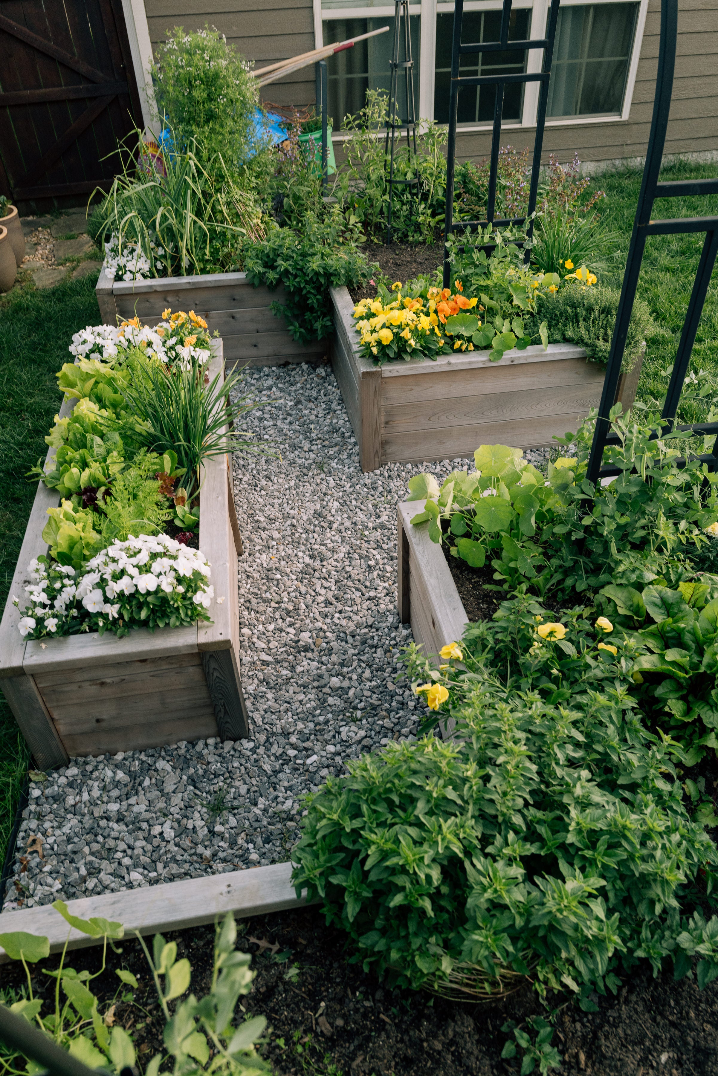 置物 NEIGHBORHOOD SRL GARDEN BED L-Shaped Cedar Raised Garden Bed | Gardenary – Gardenary Shop