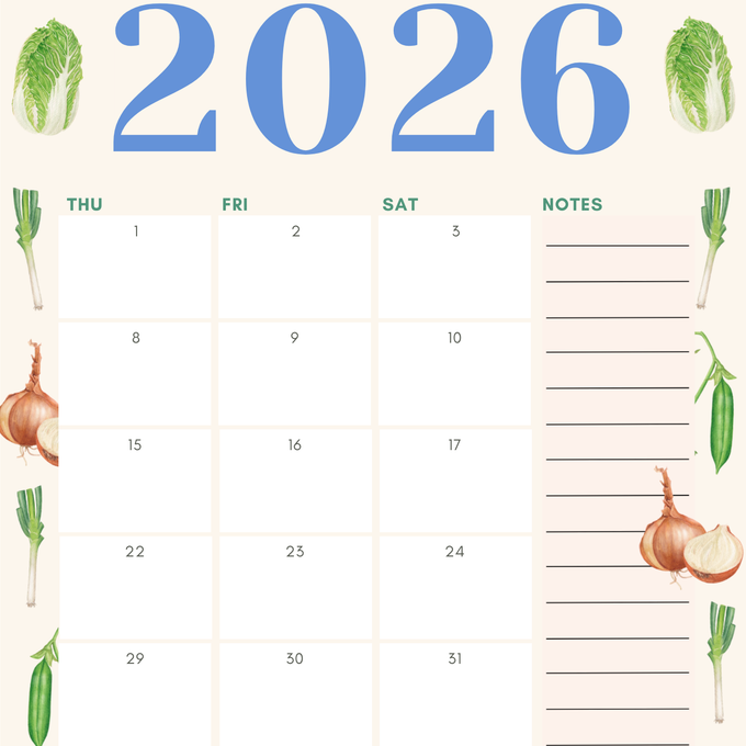 Gardenary 2026 Garden Planner and Journal (digital)