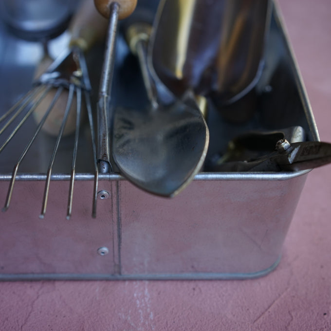 Galvanized Gardening Trug