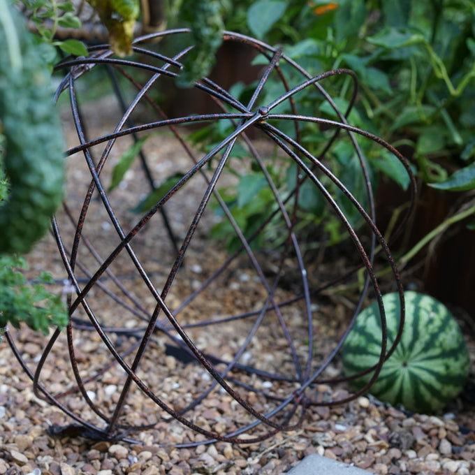 Metal Garden Spheres