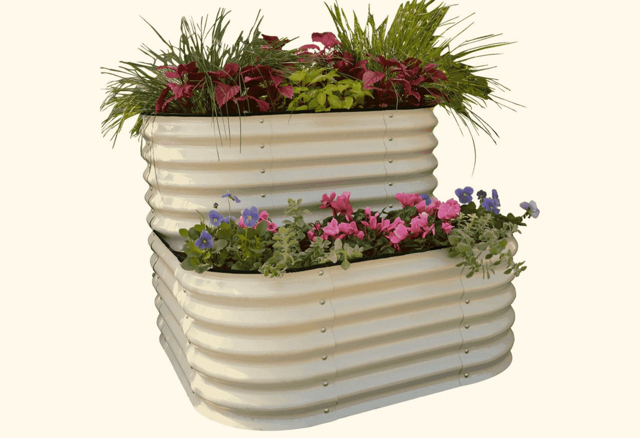 Cascading Metal Raised Garden Bed Kit - Standard Size
