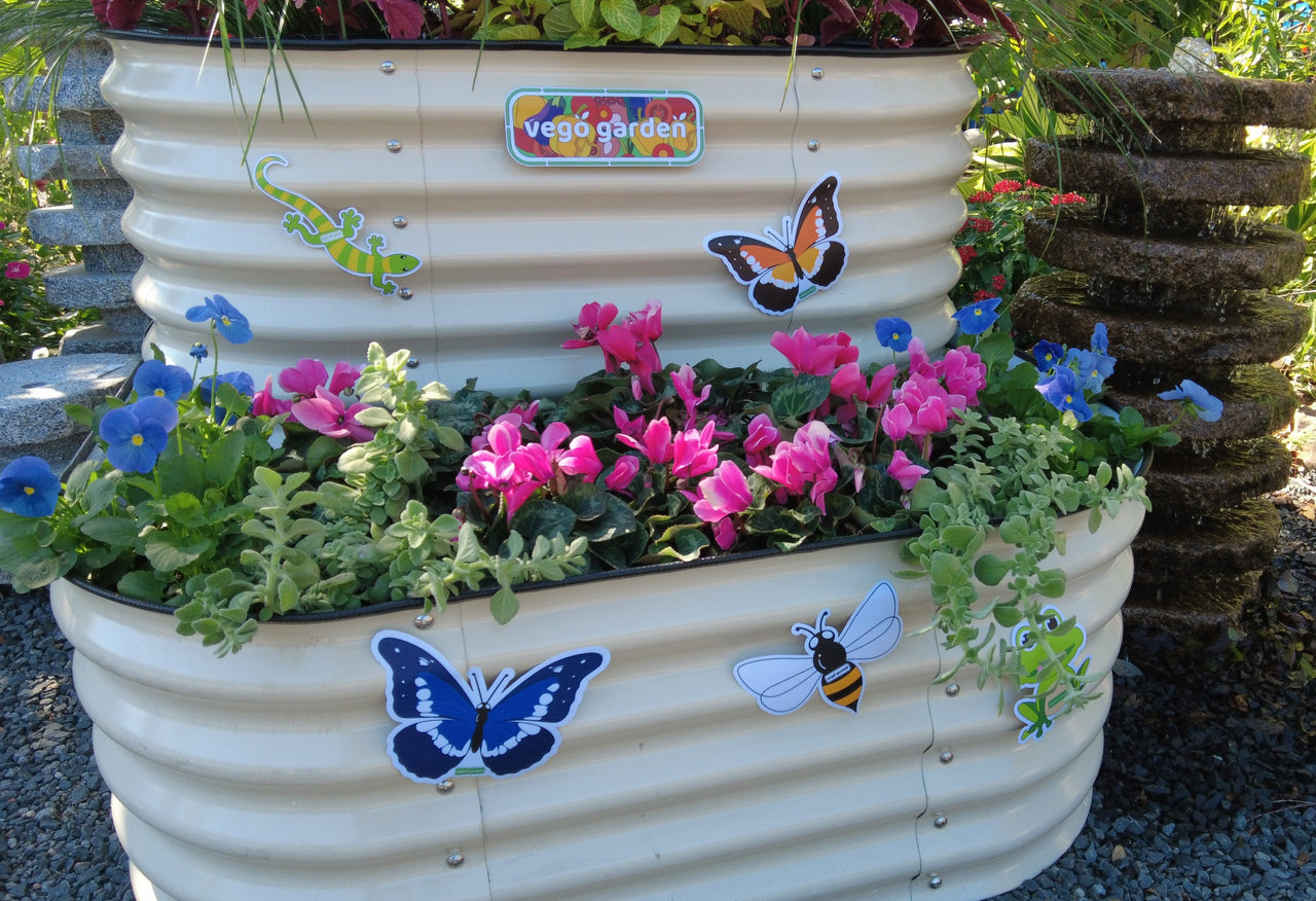 Cascading Metal Raised Garden Bed Kit - Standard Size