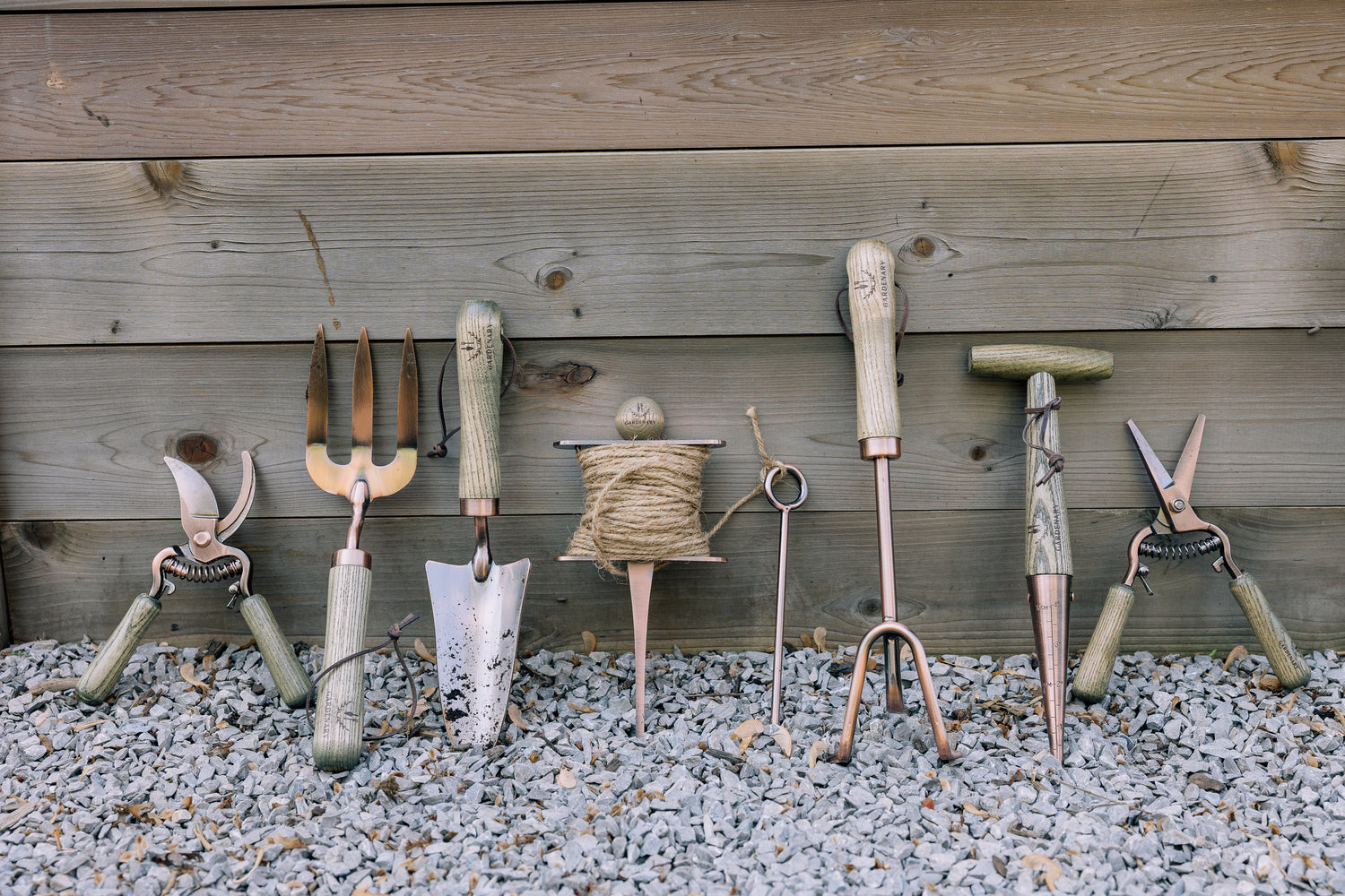 Gardenary Copper Plated Garden Tool Set