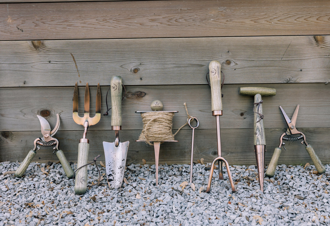 Gardenary Copper Plated Garden Tool Set