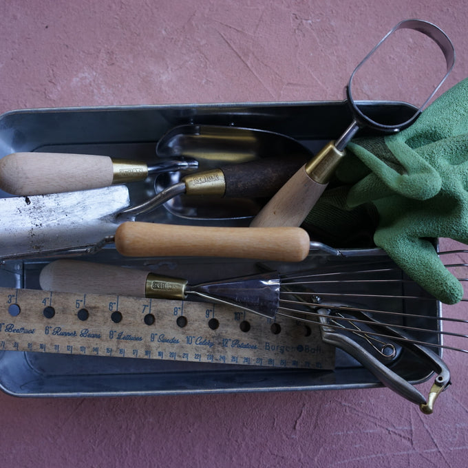 Galvanized Gardening Trug