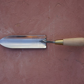 Stainless and Brass Long Thin Trowel