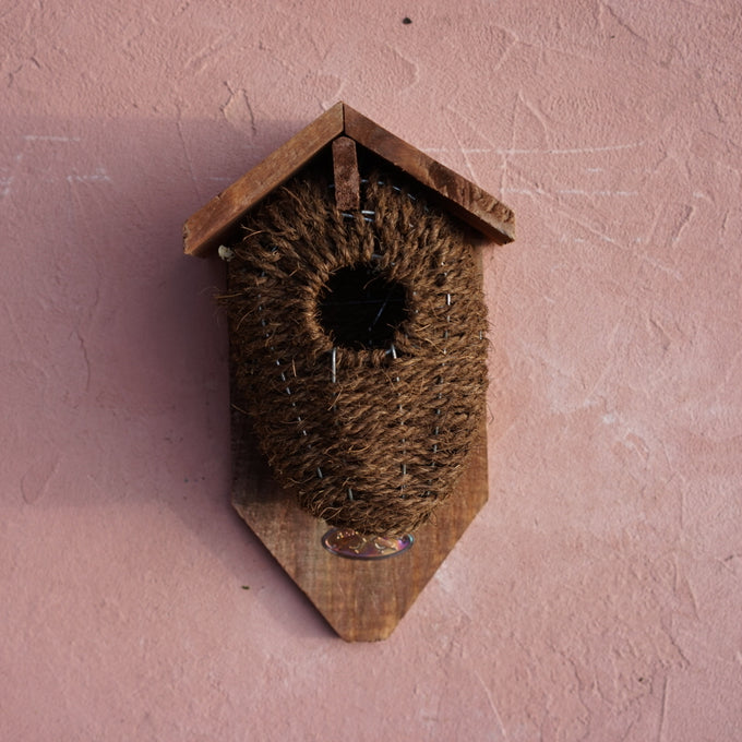 Natural Birdhouse Coconut Fiber Nesting Bag