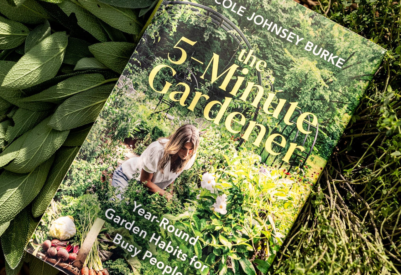 The 5-Minute Gardener by Nicole Burke