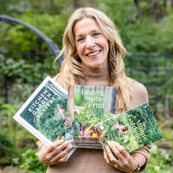 Book Trio: Kitchen Garden Revival, Leaves, Roots and Fruit, and The 5-Minute Gardener