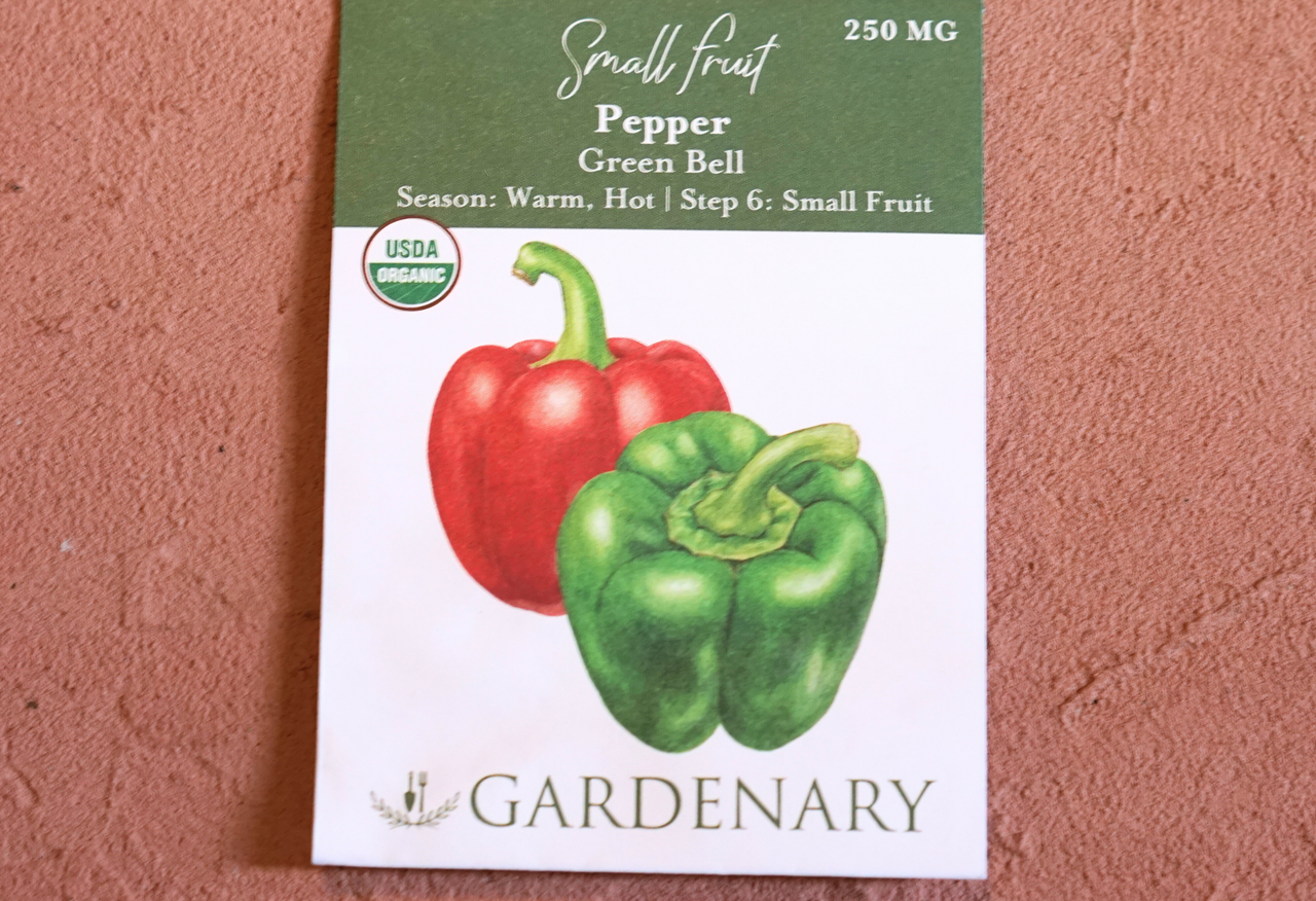 Green Bell Pepper Seeds