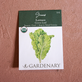 Green Leaf Lettuce Seeds