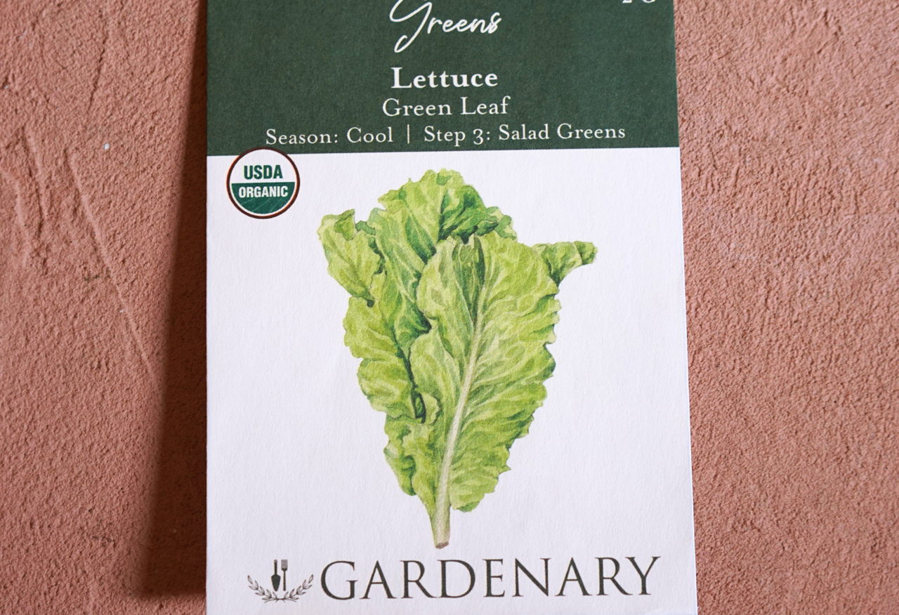 Green Leaf Lettuce Seeds