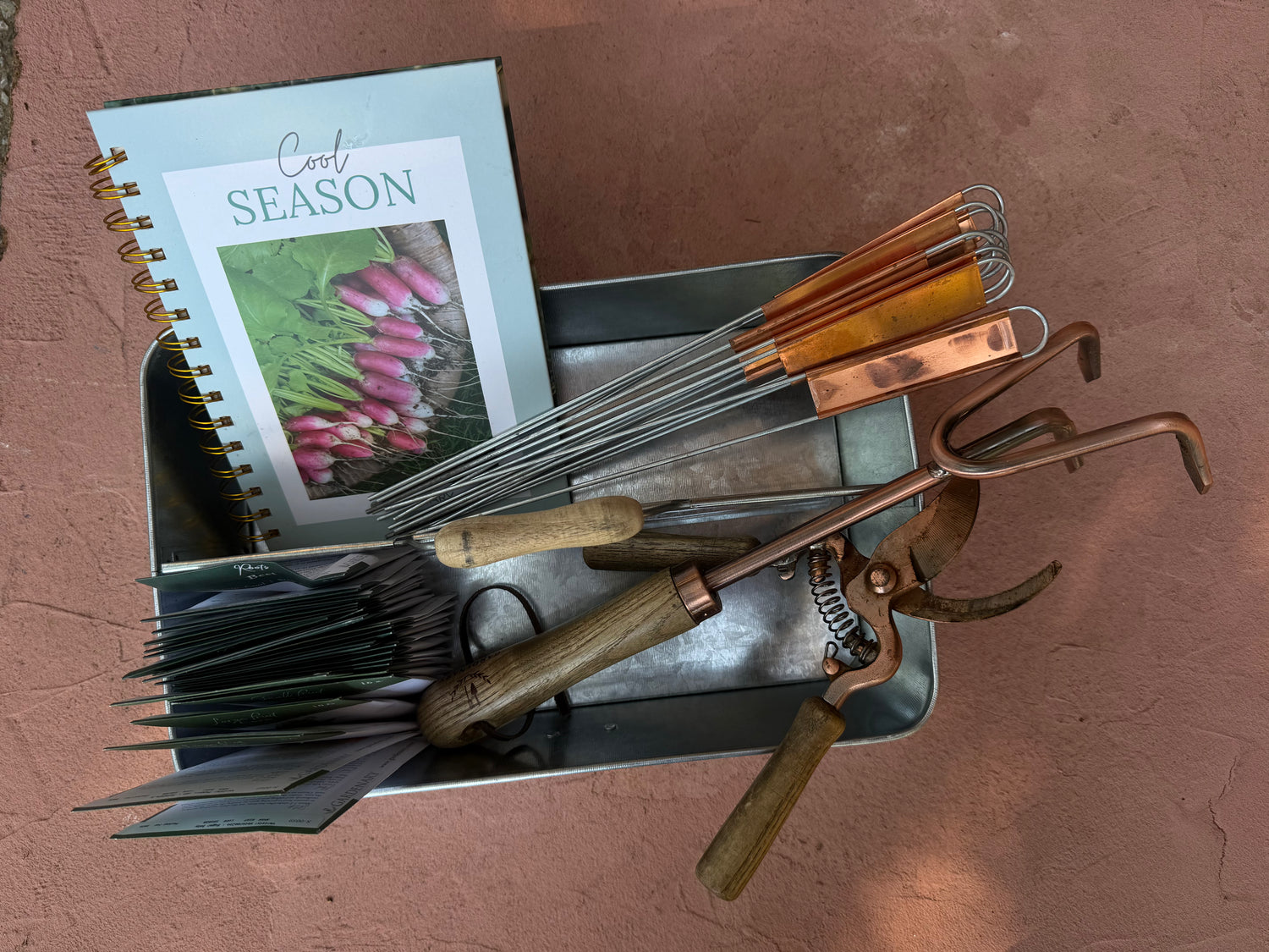 Galvanized Garden Trug