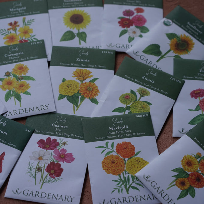 Flower Seed Collection