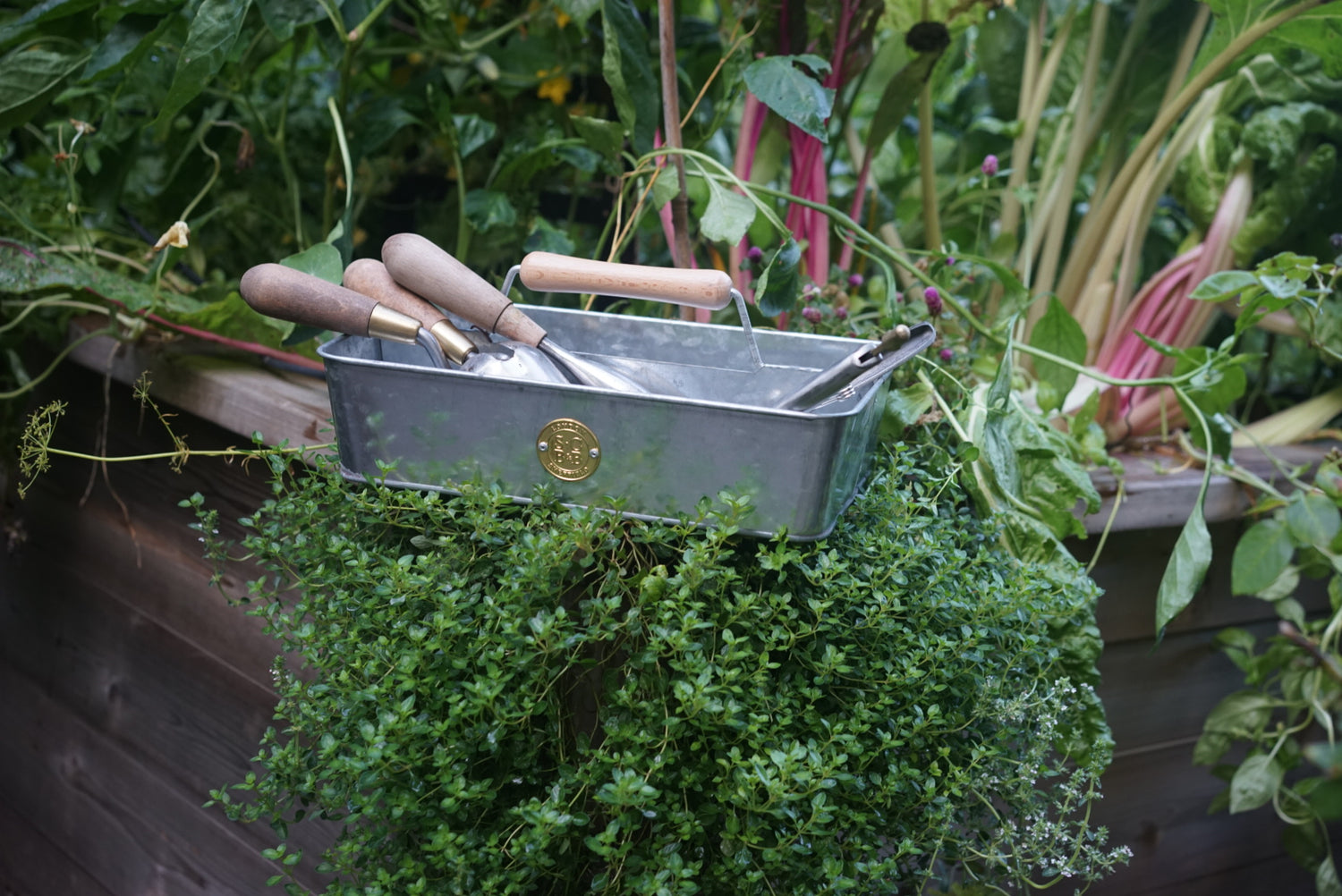 Galvanized Garden Trug