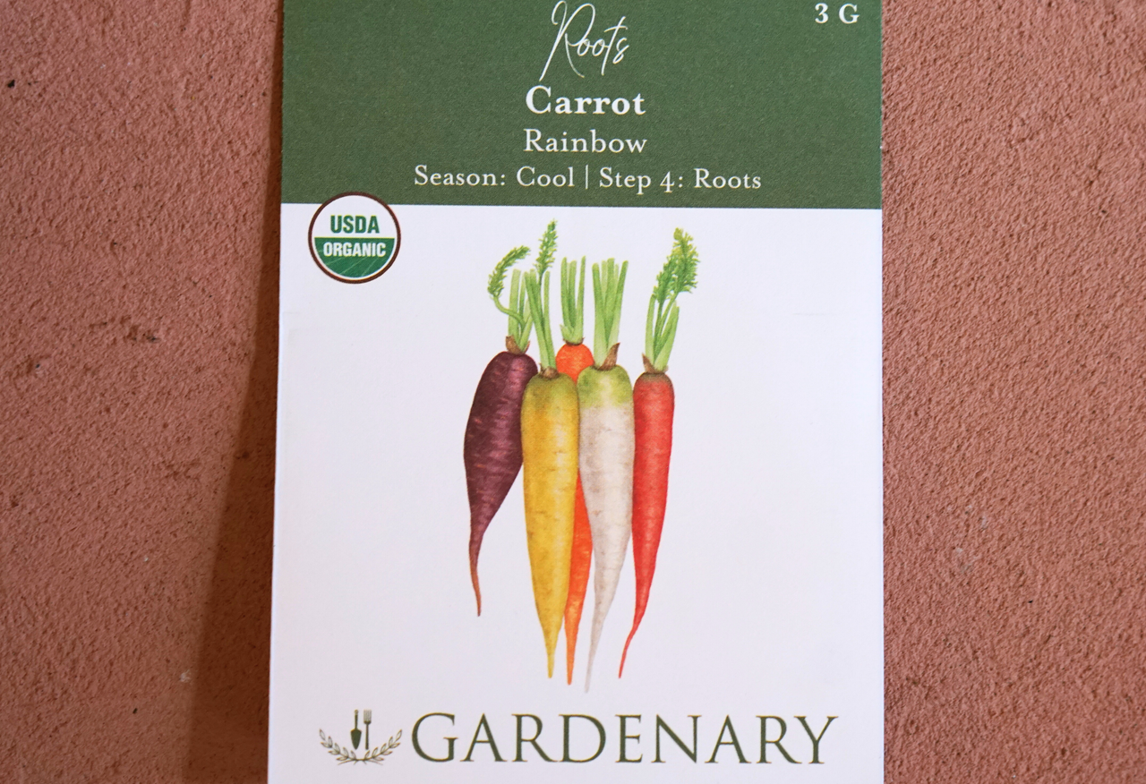 Rainbow Blend Carrot Seeds