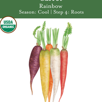 Rainbow Blend Carrot Seeds