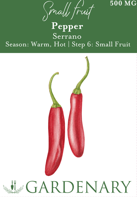 Serrano Pepper Seeds