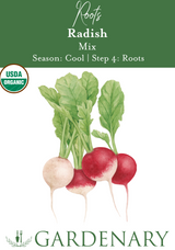 Confetti Mix Radish Seeds